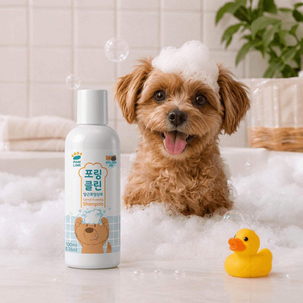 PAWLINK Carrot Foaming Shampoo thumb 5